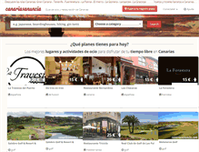 Tablet Screenshot of canariasanuncia.com